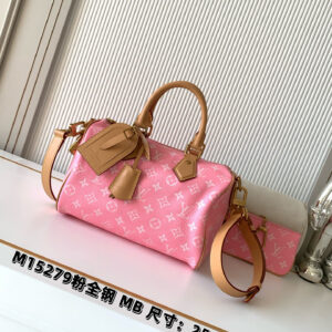 lv0279 Louis Vuitton Top Handle Bag with Dynamic Code