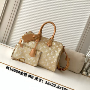 lv0280 Louis Vuitton Top Handle Bag with Dynamic Code