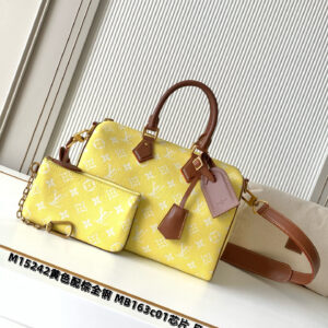lv0281 Louis Vuitton Top Handle Bag with Dynamic Code
