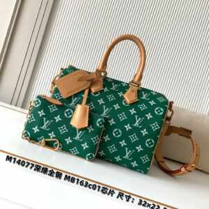 lv0287 Louis Vuitton Top Handle Bag with Dynamic Code
