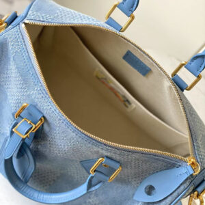 lv0313 Louis Vuitton Top Handle Bag with Dynamic Code
