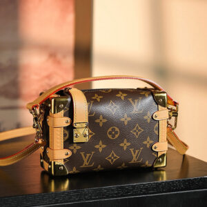lv0319 Louis Vuitton M46815 SIDE TRUNK Top Handle Bag Small with Dynamic Code