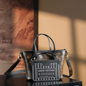 lv0325 Louis Vuitton Neverfull INSID Tote Bag with Dynamic Code