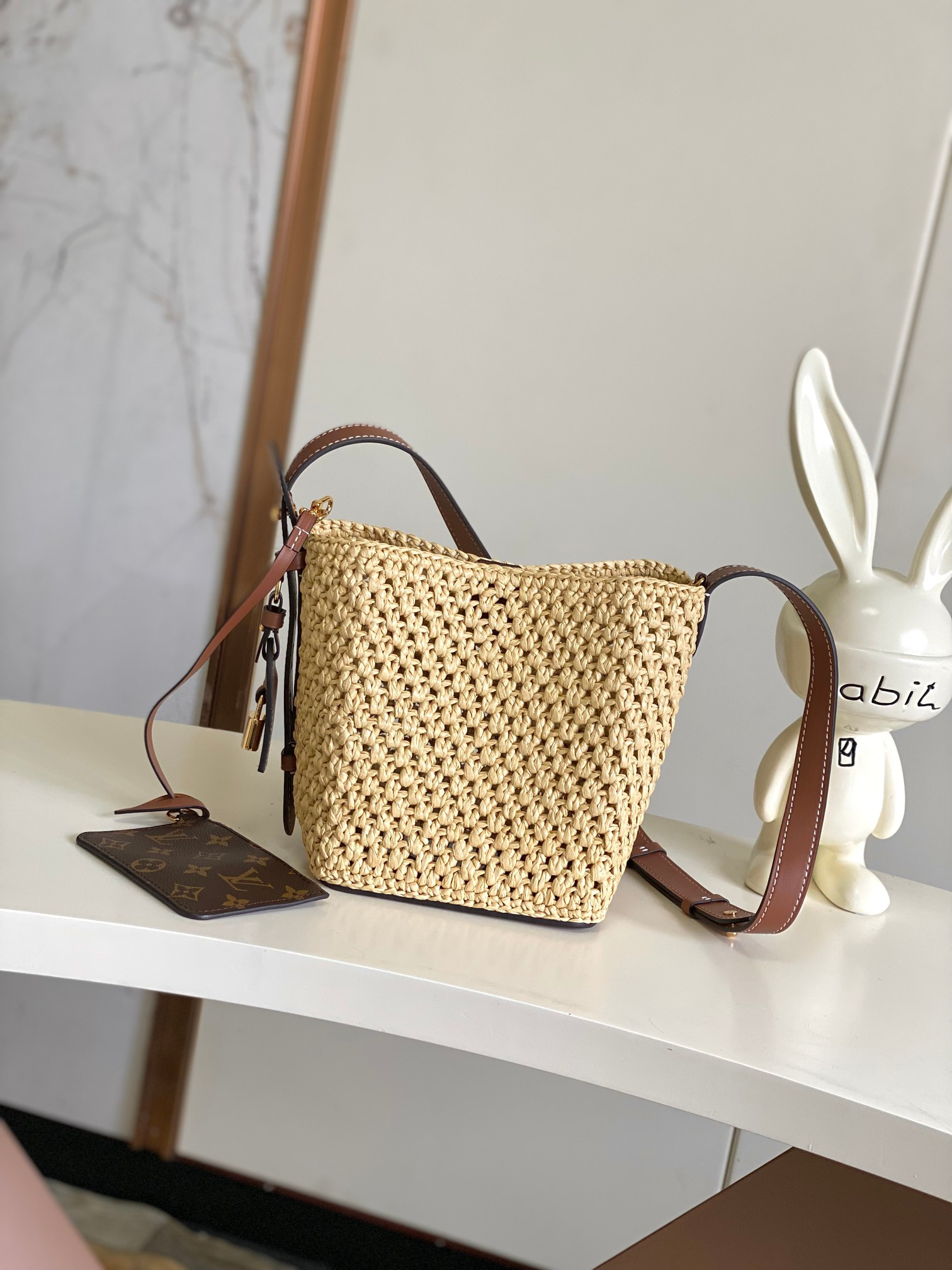 lv0329 Louis Vuitton M14217 Al Top Handle Bag Small with Dynamic Code