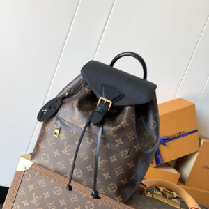 lv0349 Louis Vuitton M45501 M45515 Montsouris Backpack Small with Dynamic Code