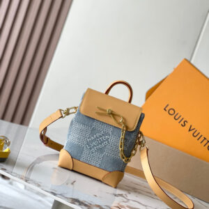 lv0355 Louis Vuitton Nan Top Handle Bag Mini with Dynamic Code