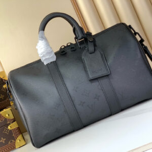 lv0377 Louis Vuitton M28370 Keepall Bandouliere Travel Bag with Dynamic Code