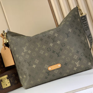 lv0391 Louis Vuitton M27181 Vagabond Hobo Travel Bag with Dynamic Code
