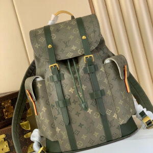 lv0393 Louis Vuitton M27080 Sac dos Christopher Backpack Medium MM with Dynamic Code