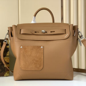lv0399 Louis Vuitton M27061 Steamer Top Handle Bag with Dynamic Code