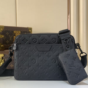 lv0419 Louis Vuitton M26713 M2671 Trio Messenger Wallet with Dynamic Code