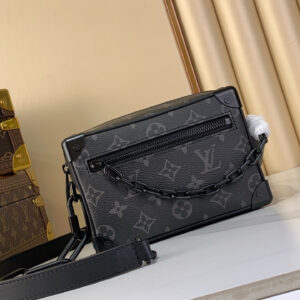 lv0421 Louis Vuitton M44735 M447 SOFT TRUNK Top Handle Bag Mini with Dynamic Code