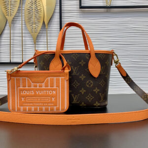 lv0435 Louis Vuitton M28337 M28336 Neverfull Tote Bag Small with Dynamic Code