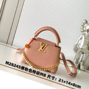 lv0463 Louis Vuitton Top Handle Bag Mini with Dynamic Code