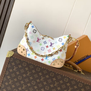 lv0566 Louis Vuitton M27790 Bou Top Handle Bag with Dynamic Code