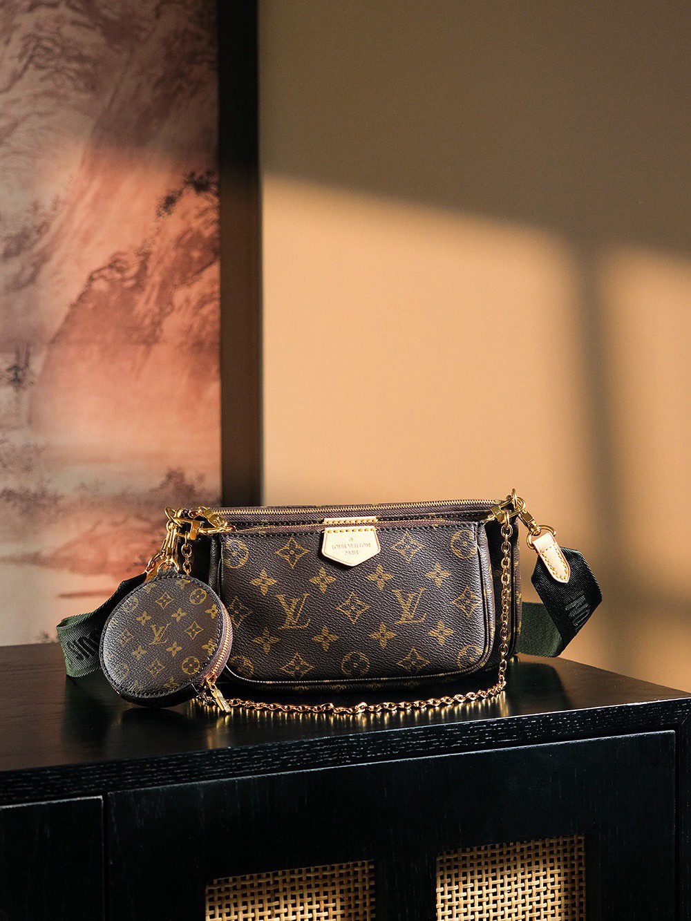 lv0605 Louis Vuitton M45495 M44813 M45957 M44840 Wallet with Dynamic Code