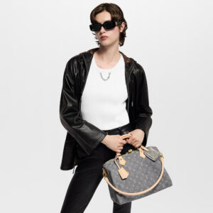 lv0682 Louis Vuitton M13344 M1334 Speedy SOFT Top Handle Bag with Dynamic Code
