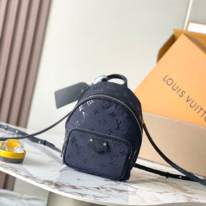 lv0807 Louis Vuitton Palm Backpack Mini with Dynamic Code