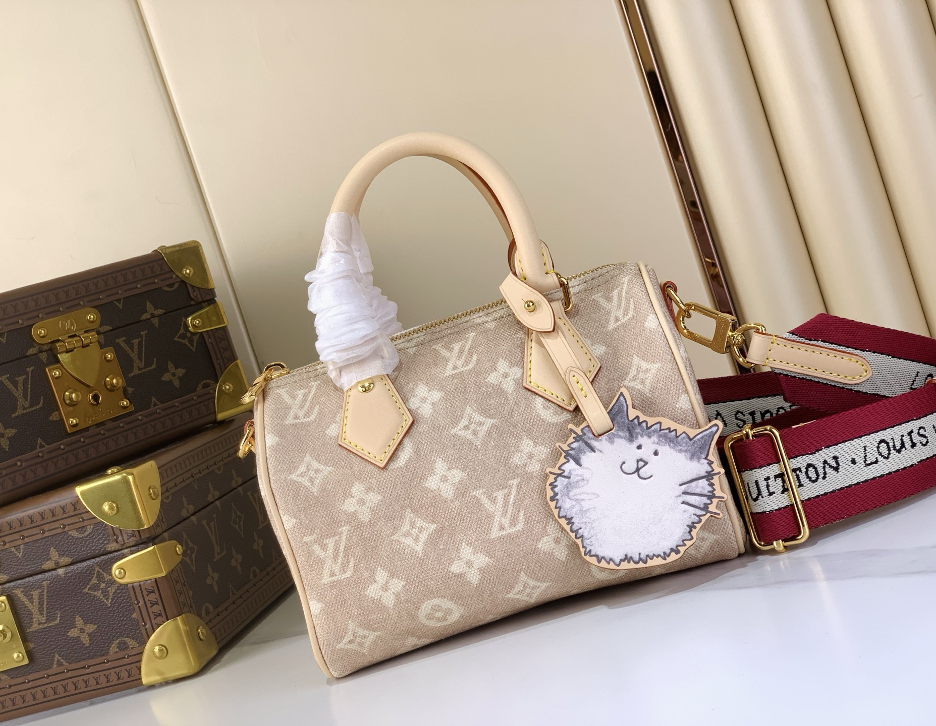 lv0813 Louis Vuitton M15151 M26494 M15134 M26532 Speedy Bandouliere Wallet with Dynamic Code