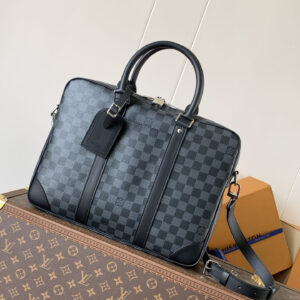 lv0857 Louis Vuitton M40445 Top Handle Bag Small with Dynamic Code