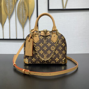 lv0892 Louis Vuitton M28105 Alma Trunk Top Handle Bag Small