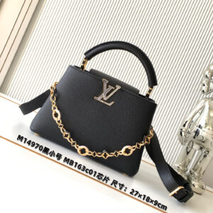 lv0914 Louis Vuitton Top Handle Bag Mini with Dynamic Code