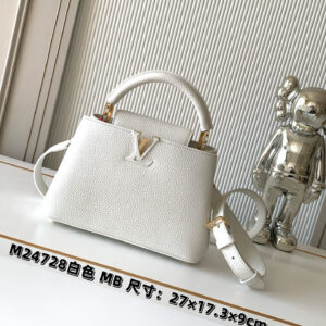 lv0945 Louis Vuitton Top Handle Bag Small with Dynamic Code