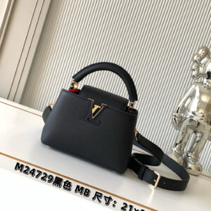 lv0946 Louis Vuitton Top Handle Bag Mini with Dynamic Code