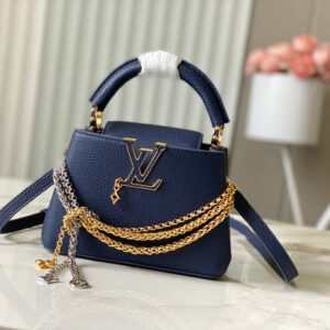 lv0974 Louis Vuitton M28203 M28203M48864 Top Handle Bag with Dynamic Code