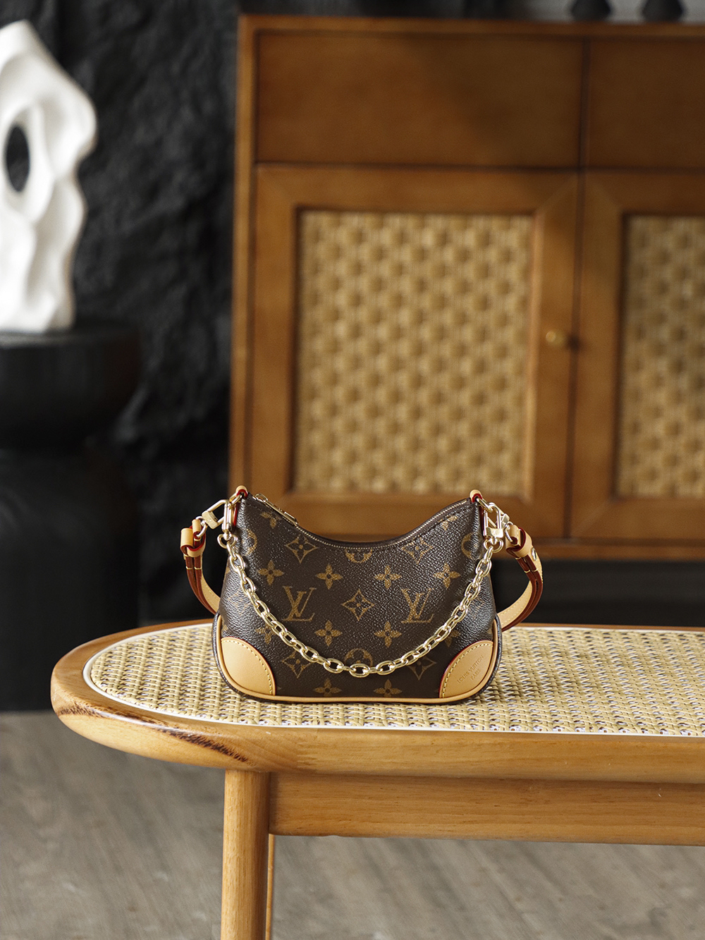 lv1015 Louis Vuitton M25519 Nano Boulogne Bag Mini