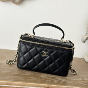 bag0212 Chanel Vanity Large Black