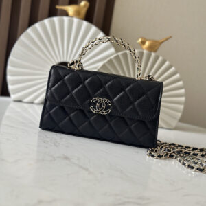 bag0213 Chanel Classic Flap Large Black