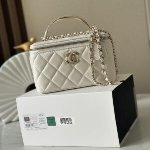 bag0214 Chanel Vanity White