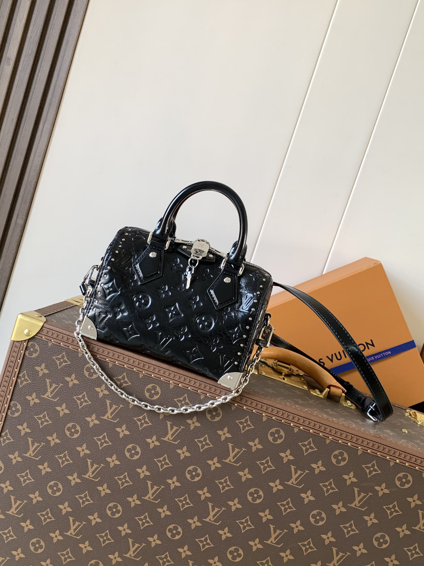 lv1048 Louis Vuitton M27921 Spe Top Handle Bag with Dynamic Code