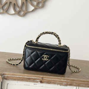 bag0221 Chanel Vanity Black