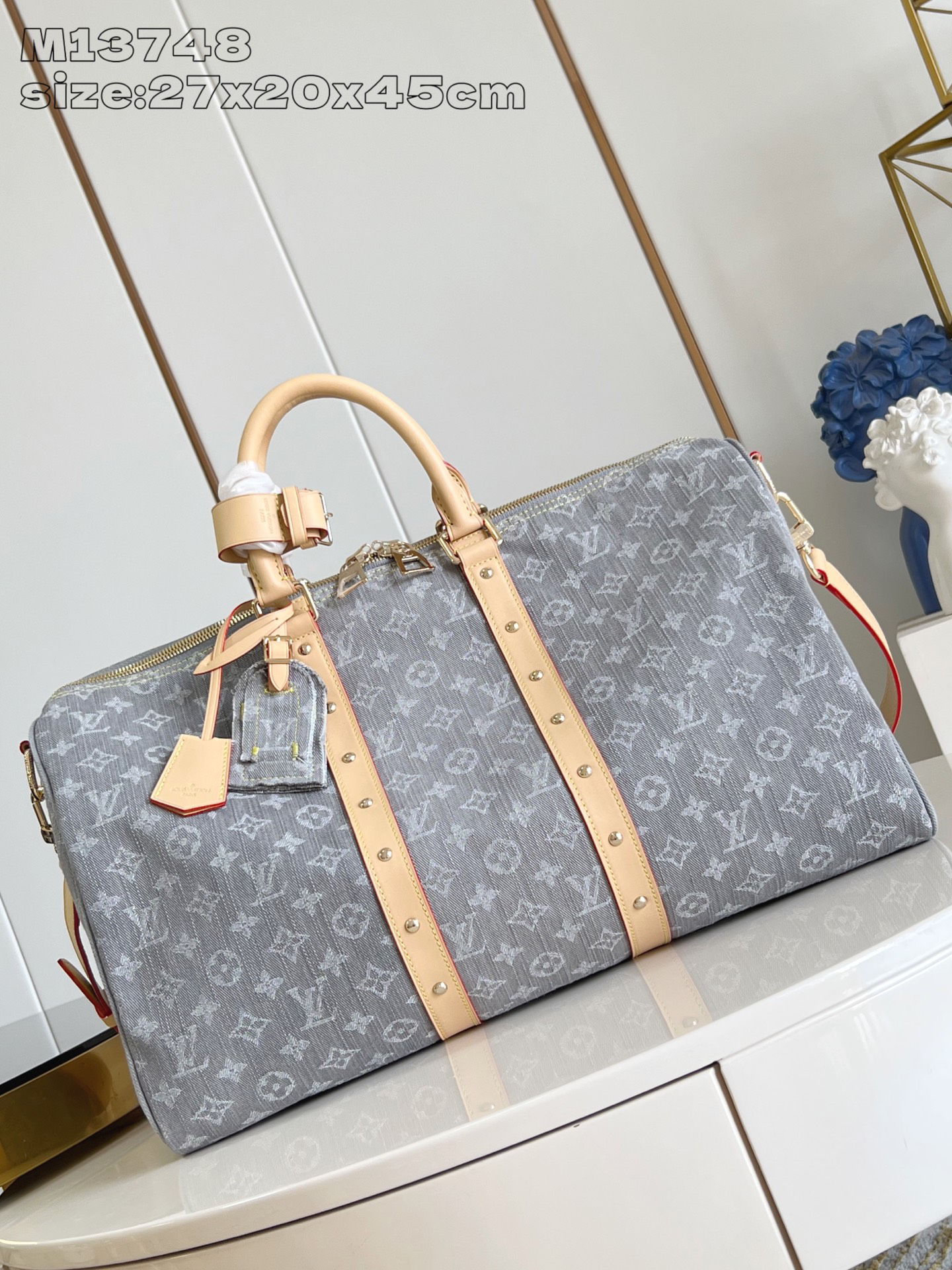 lv1116 Louis Vuitton M13748 Keepall Band Travel Bag