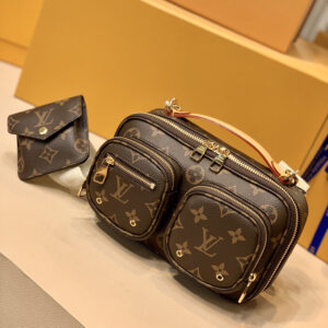lv1137 Louis Vuitton M80446 Utility Crossbody Top Handle Bag with Dynamic Code