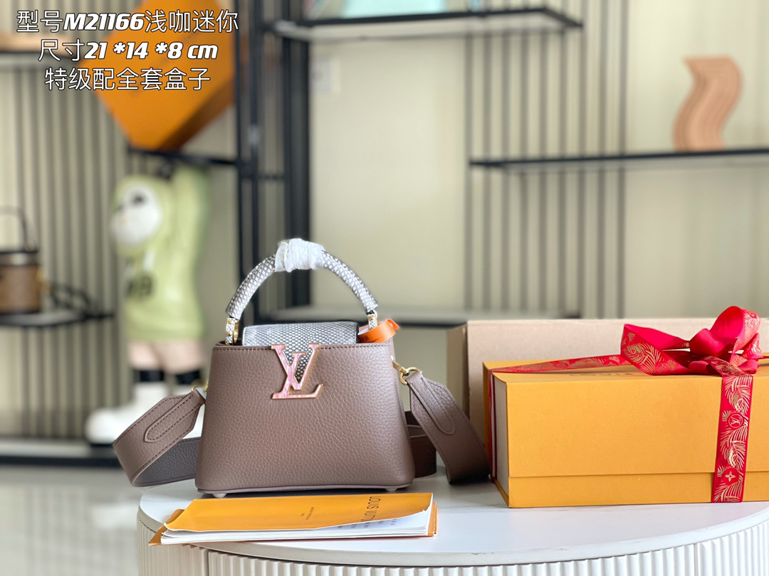 lv1139 Louis Vuitton M21166 M2116 Top Handle Bag Mini