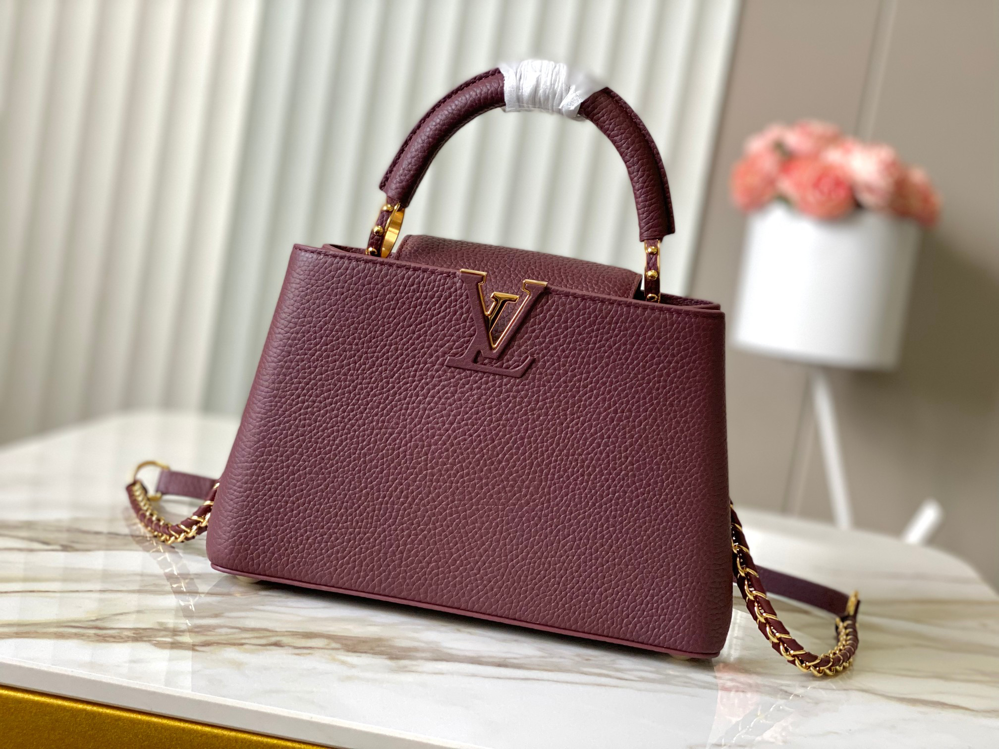 lv1182 Louis Vuitton M25893 M25893M4886 Top Handle Bag with Dynamic Code