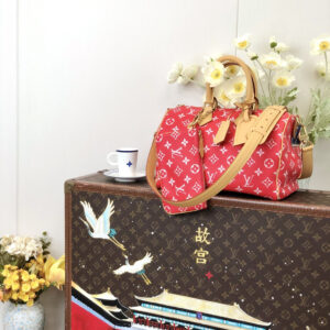 lv1193 Louis Vuitton M24429 Top Handle Bag with Dynamic Code