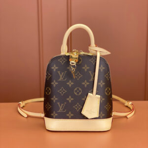 lv1218 Louis Vuitton M47132 M471 ALMA Backpack with Dynamic Code