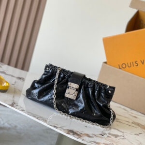 lv1237 Louis Vuitton POCHETTE SLIN Top Handle Bag Small with Dynamic Code