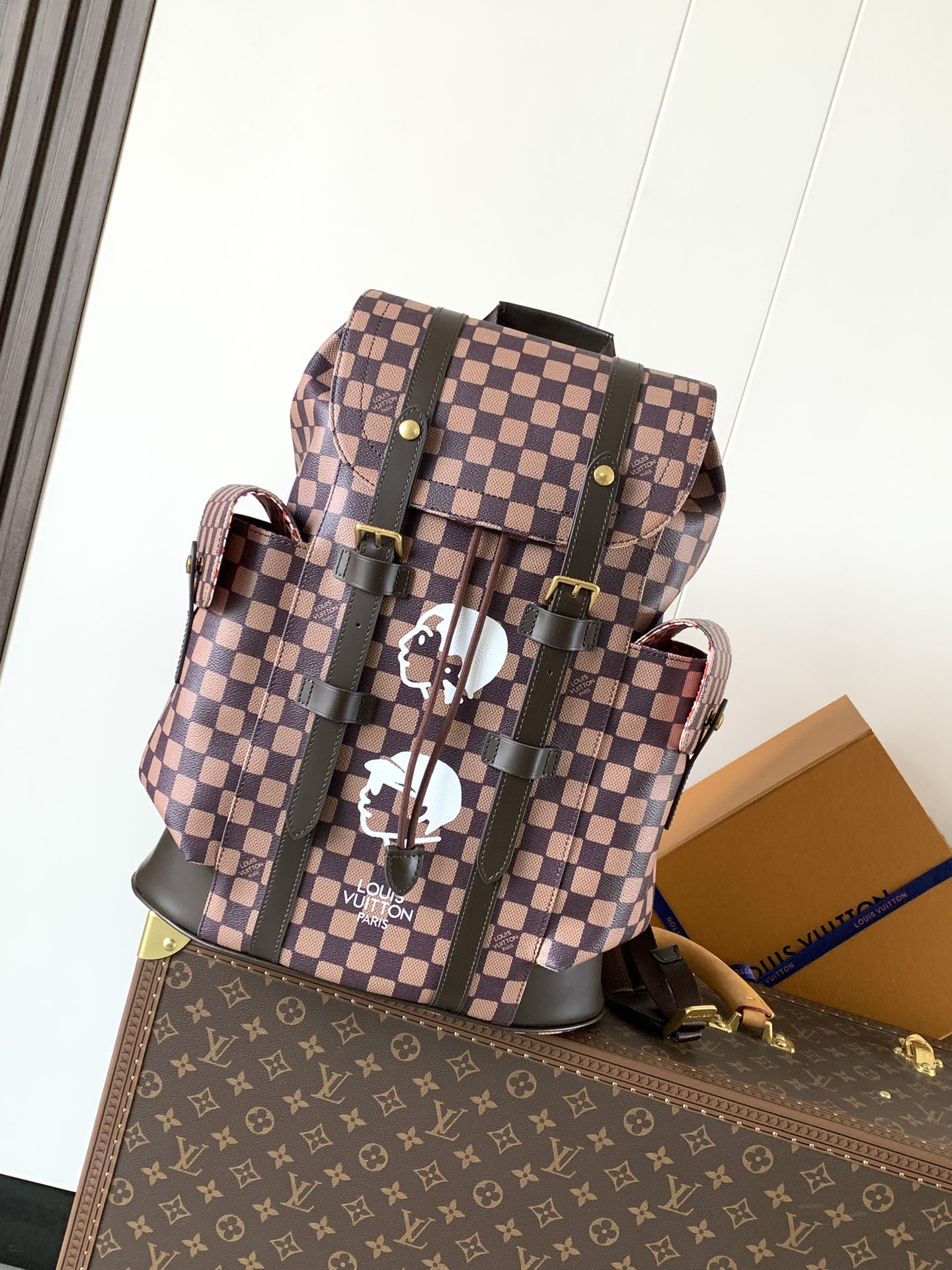 lv1252 Louis Vuitton N40769 Backpack Small with Dynamic Code