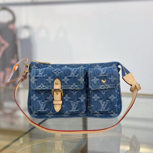 lv1255 Louis Vuitton POCHETTE ACC Top Handle Bag with Dynamic Code