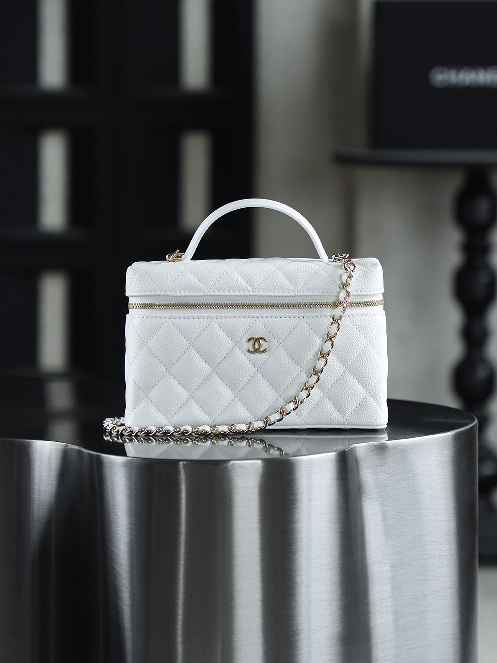 bag0243 Chanel Bag Gold Hardware