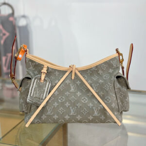lv1343 Louis Vuitton Carryall Top Handle Bag Small with Dynamic Code