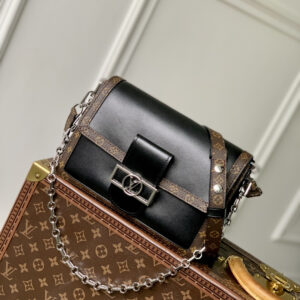 lv1349 Louis Vuitton M13450 Dauphine Soft Top Handle Bag Medium