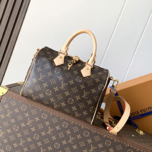 lv1382 Louis Vuitton M46977 Speedy Top Handle Bag with Dynamic Code