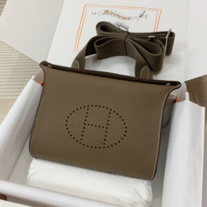 hm0037 Hermes Bag Etoupe Gray Gray