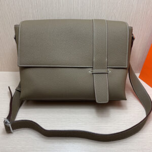 hm0044 Hermes Bag Etoupe Gray Gray Silver Hardware